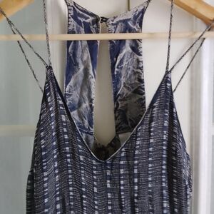 HD in Paris Navy and White Striped Jumpsuit Festival Rodeo